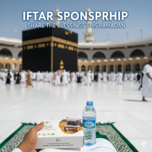 Iftar Sponcer in Makka to Haji