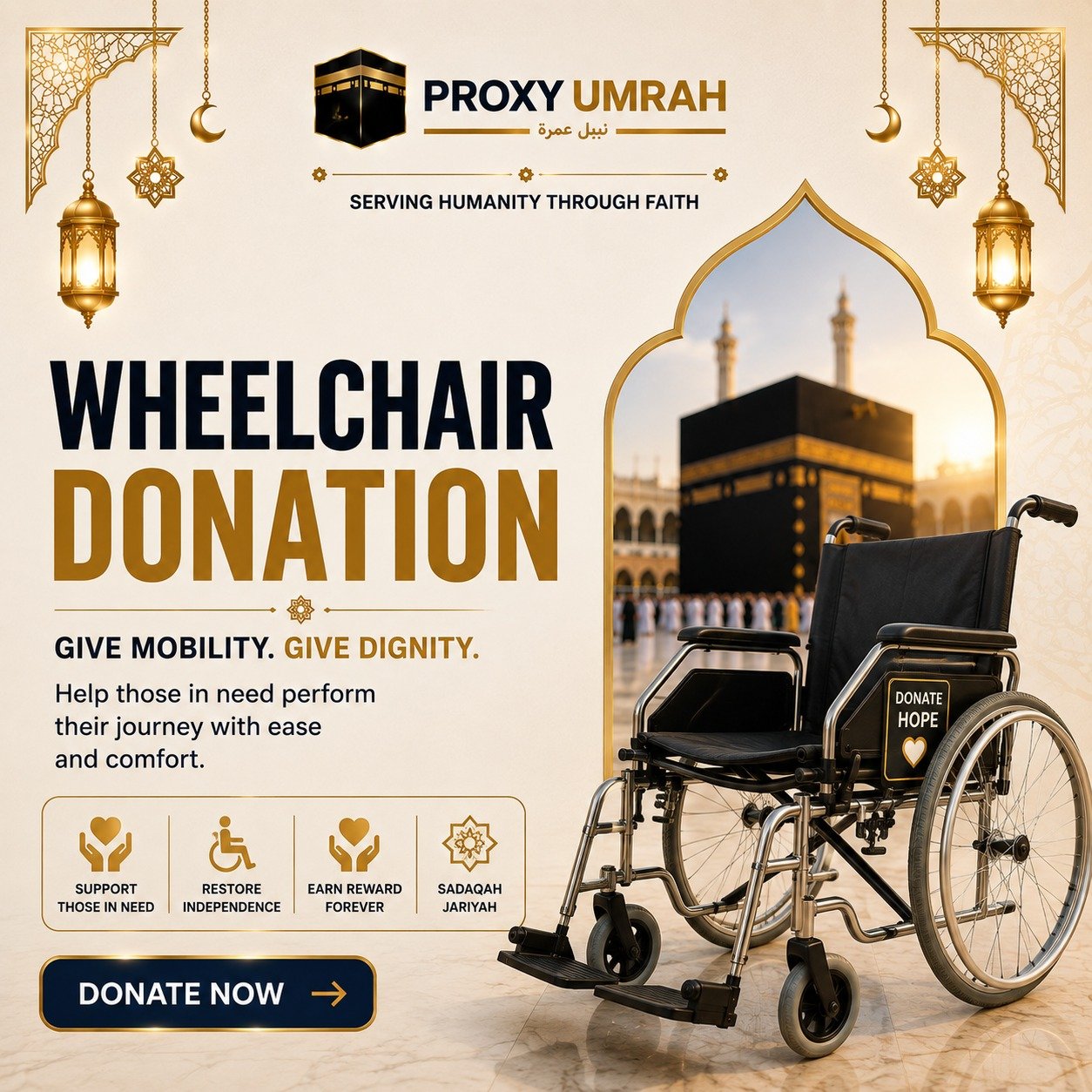 Wheel Chair Donation